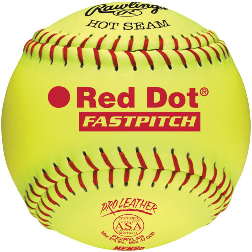 Rawlings Pro Leather Red Dot ASA/NFHS